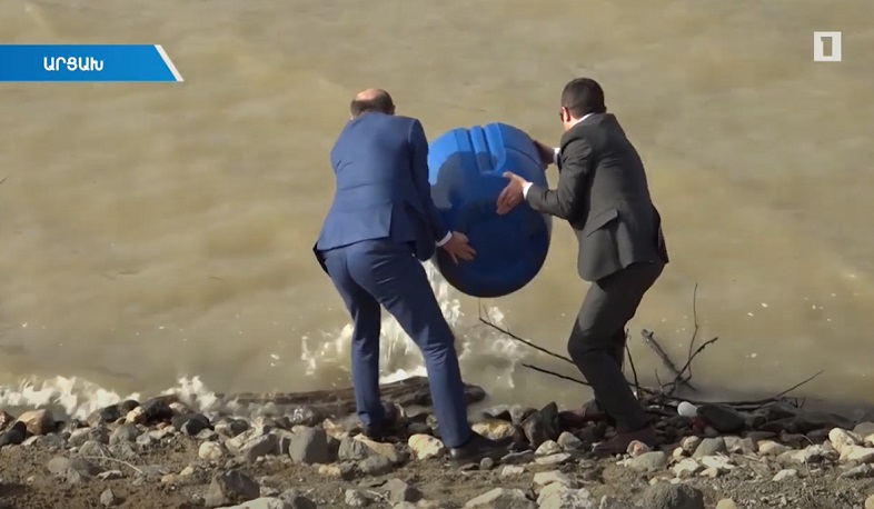 Արցախի Սարսանգի ջրամբար 40 հազար մանրաձուկ է բաց թողնվել