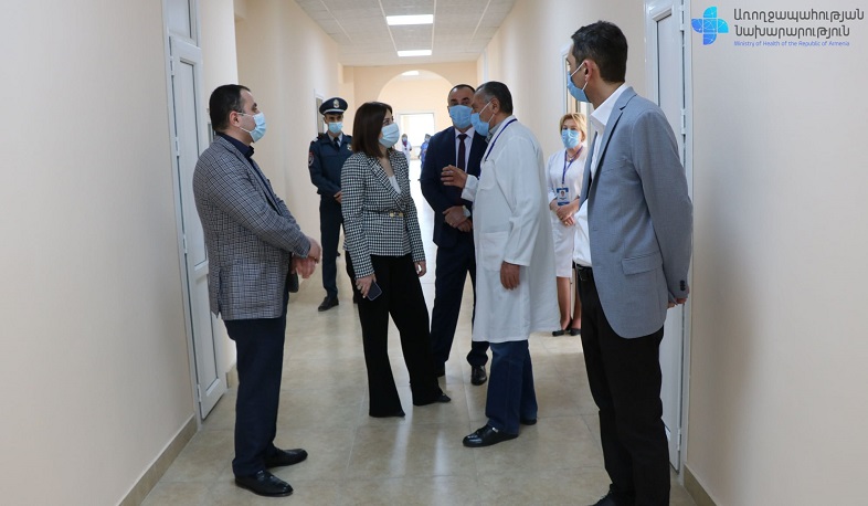 Առողջապահության նախարարն այցելել է Կախվածությունների բուժման ազգային կենտրոն