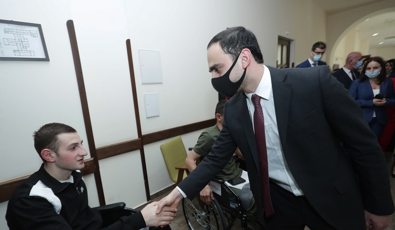 Փոխվարչապետն այցելել է Հայրենիքի պաշտպանի վերականգնողական կենտրոն