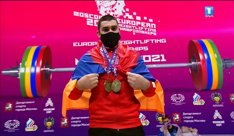Тяжелоатлет Карен Авагян стал чемпионом Европы