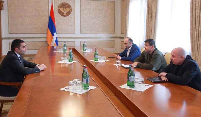 Ռոմանոս Պետրոսյանը հանդիպել է ԱՀ նախագահին