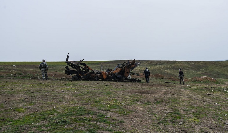 Ammunition neutralization in Stepanakert and Askeran region