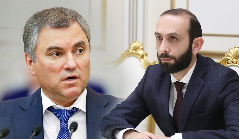 Heads of the Russian and Armenian parliaments to meet on April 13