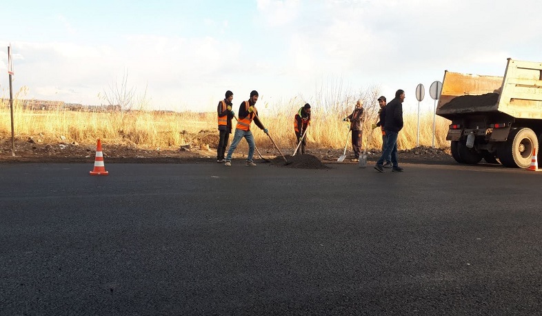 Արմավիրի մարզով անցնող Լուկաշին - Հ17 ճանապարհին կատարվում են վերականգնման աշխատանքներ