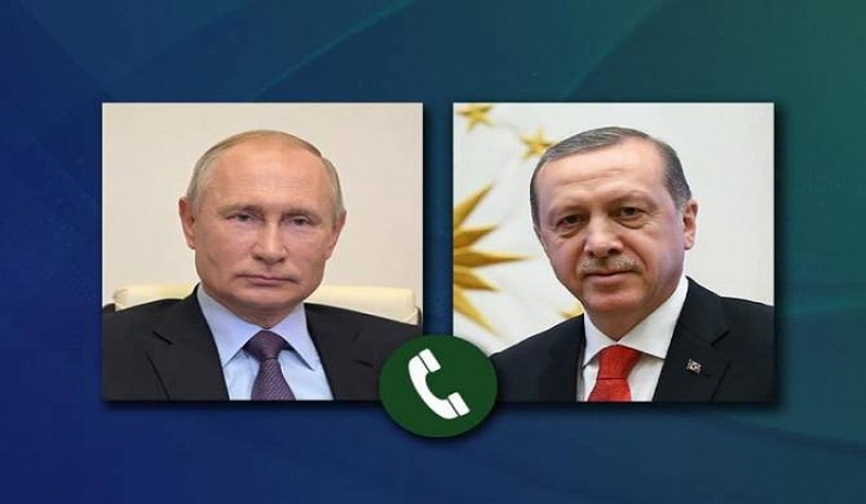 RF və Türkiyə prezidentləri DQ münaqişəsinin nizamlanması məsələsini müzakirə edib