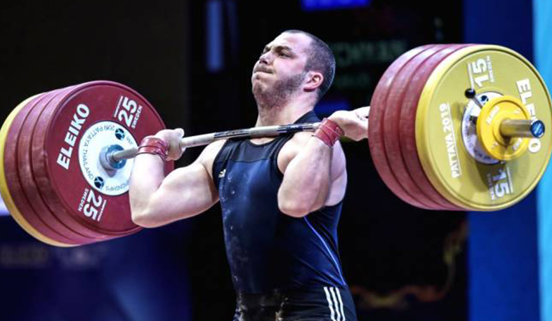 Ağır atlet Hakob Mkrtçyan Avropa çempionatının bürünc medalçısıdır