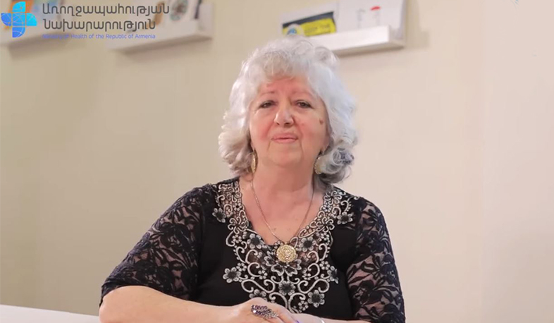 Բելլա Հարությունյանը պատմում է պատվաստվելու իր փորձի մասին