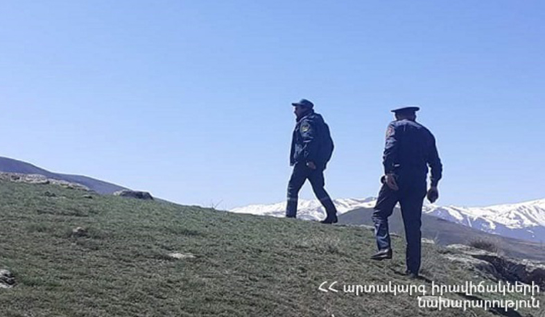 Որոնողական աշխատանքների արդյունքում հայտնաբերվել է Թասիկ գյուղի կորած բնակչի դին