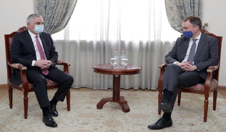 Մհեր Գրիգորյանն ընդունել է Հարավային Կովկասի և Վրաստանում ճգնաժամի հարցերով ԵՄ հատուկ ներկայացուցչին