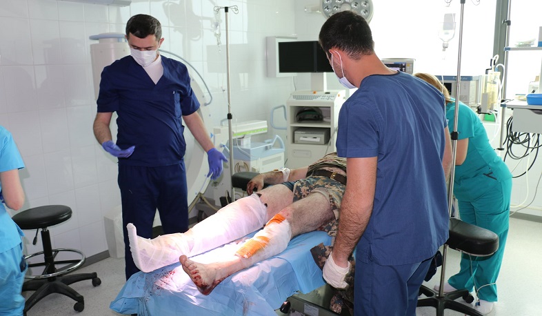 ԱԻՊԾ փրկարարը ականապայթյունային վիրավորում է ստացել