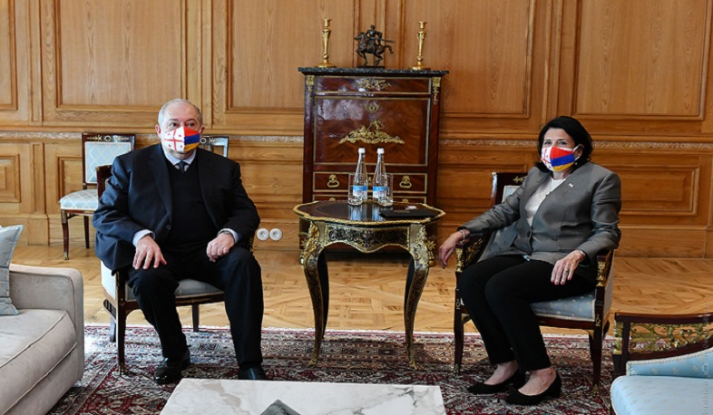 The Presidents of Armenia and Georgia had a tête-à-tête conversation