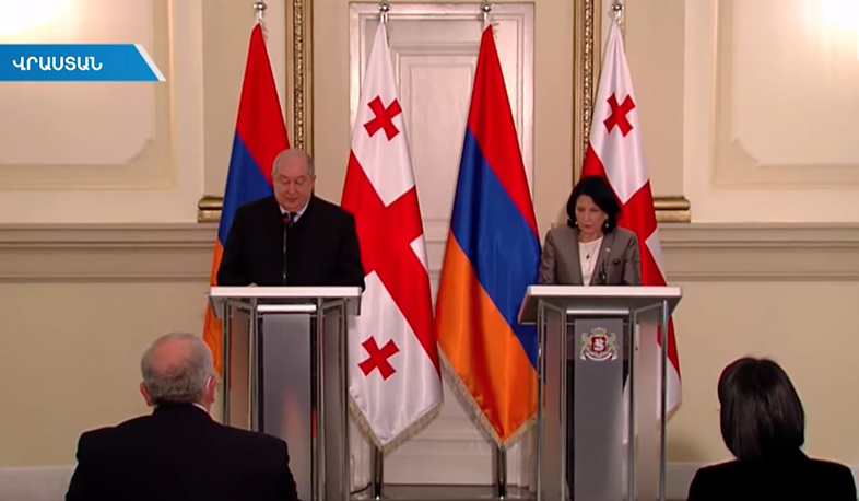 Հանրապետության նախագահ Արմեն Սարգսյանը երկօրյա պաշտոնական այցով Վրաստանում է