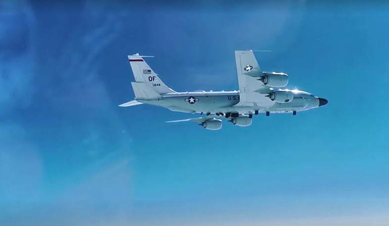 Russian military jet escorted U.S. aircraft over the Pacific