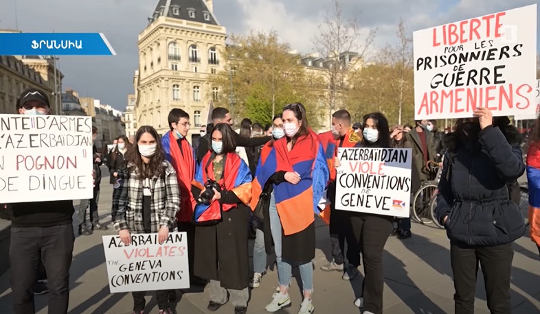 Հայ գերիներին վերադարձնելու պահանջով ակցիաներ՝ Փարիզում և Լոս Անջելեսում