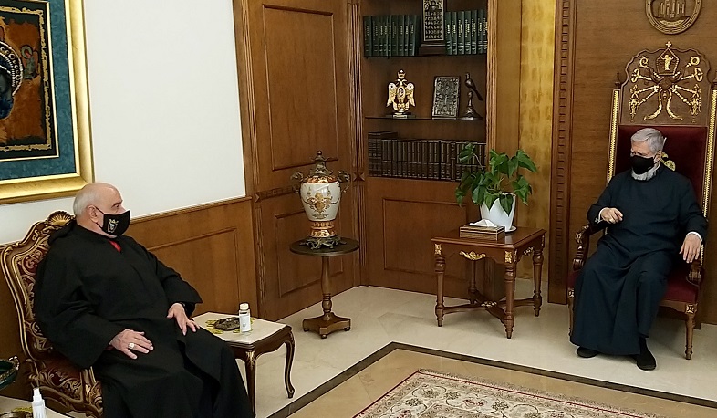 Արամ Ա-ն ընդունել է Ռայի Պատրիարքի փոխանորդին