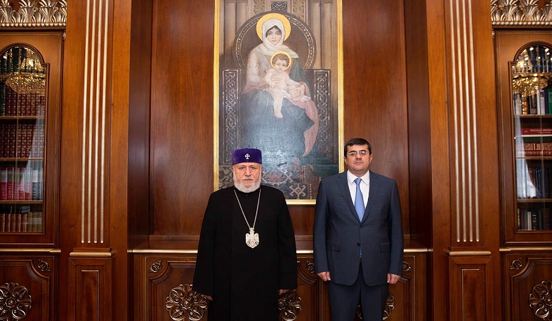 Catholicos of All Armenians, President of Artsakh discuss challenges facing Artsakh’s Armenians