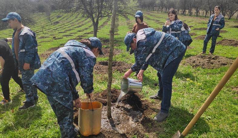 Կողբի դպրոցականները ծառատունկի են մասնակցել