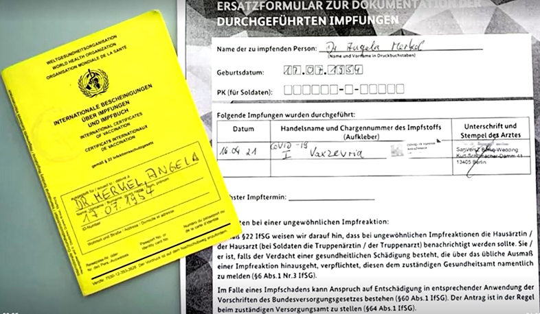 Germany's Merkel receives first dose of AstraZeneca COVID-19 vaccine