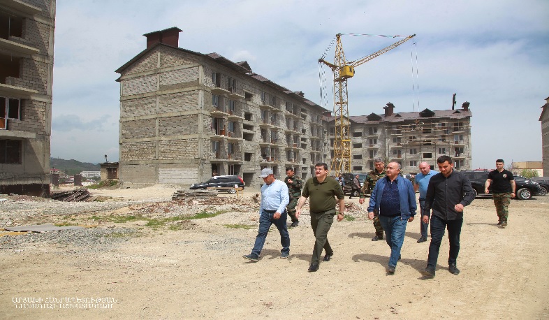 One thousand apartments to be ready in Stepanakert in the next two years: Artsakh President Arayik Harutyunyan says
