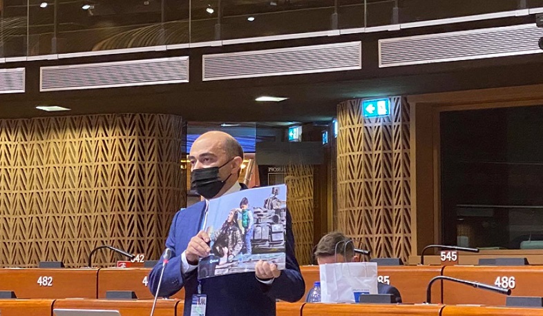 Qondarma Hərbi Qənimətlər Parkı bağlanmalıdır: AŞPA-da Edmon Marukyanın çıxışı