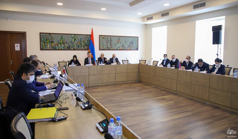 «Պարսից ծոց - Սև ծով միջազգային տրանսպորտային միջանցքի ստեղծման մասին» համաձայնագրի նախագծի շուրջ փորձագետների հանդիպում՝ ԱԳՆ-ում