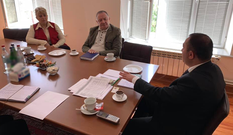Վայոց ձորի մարզպետը Հայ-ֆրանսիական մշակութային միության նախագահի հետ քննարկել է երկկողմ համագործակցության տարբեր ձևաչափեր