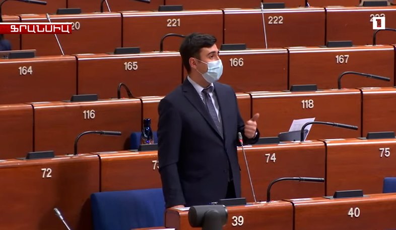 Demining project in Artsakh was undermined by Azerbaijan, Sos Avetisyan at PACE