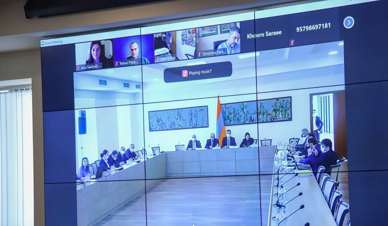 Fars Körfəzi-Qara dənizi nəqliyyat dəhlizi ilə bağlı razılaşma layihəsi müzakirə edildi