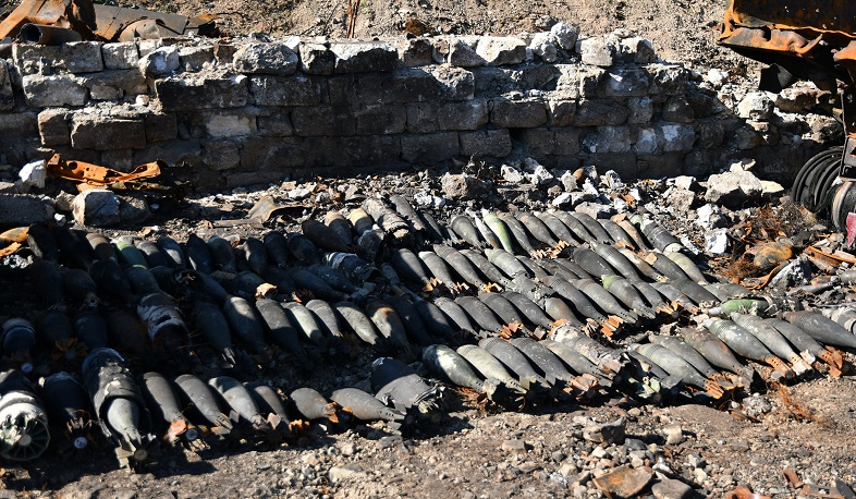 Планируются работы по обезвреживанию неразорвавшихся боеприпасов в Степанакерте и Аскеранском районе