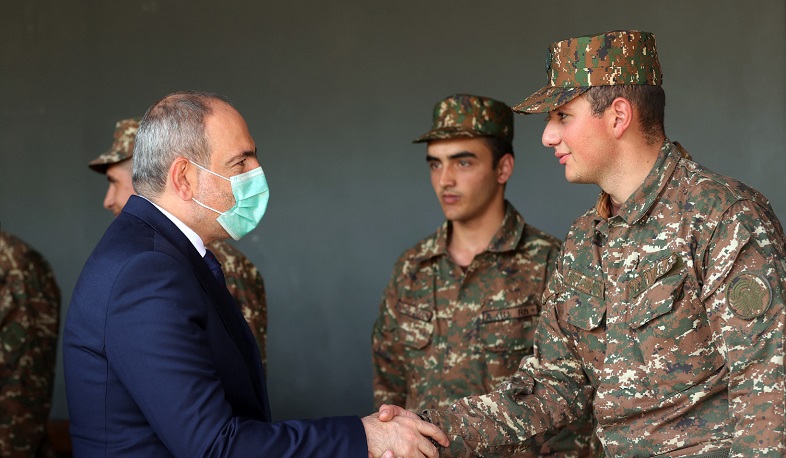 Վարչապետը տեսանյութ է հրապարակել Սյունիքի մարզի N զորամաս կատարած այցից