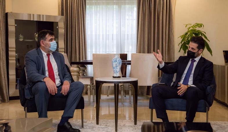 էրբիլում ՀՀ գլխավոր հյուպատոսը Քուրդիստանի փոխվարչապետի հետ քննարկել է հայ-քրդական երկկողմ օրակարգը