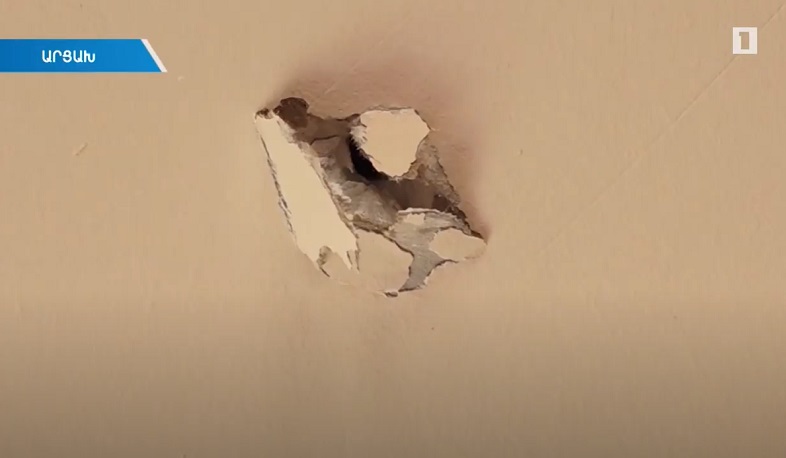 Ստեփանակերտի ուղղությամբ կրակոց է հնչել՝ վնասելով տներից մեկի տանիքը