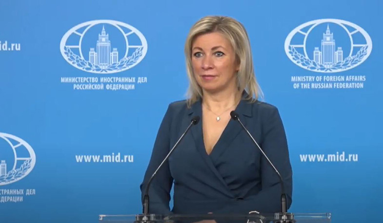 We are calling on the sides to abstain from revanchist and militaristic rhetoric: Zakharova on Aliyev’s statements