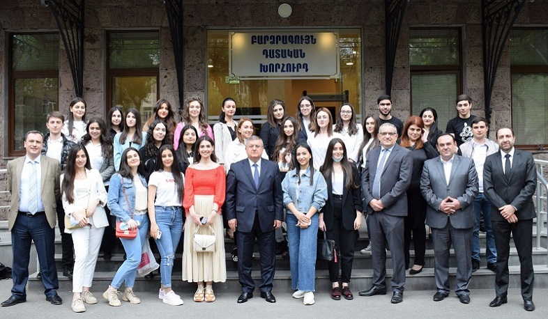 Ապագա իրավաբանները հյուրընկալվել են Բարձրագույն դատական խորհրդում