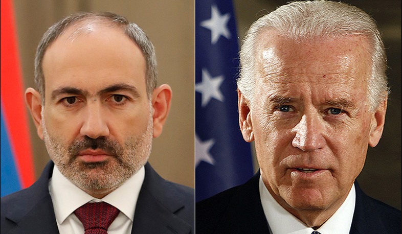 Your message brought to completion the process of recognizing the Armenian Genocide in the United States: Pashinyan thanks Biden for recognition of Armenian Genocide