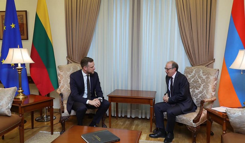 Մեկնարկել է Հայաստանի և Լիտվայի ԱԳ նախարարների առանձնազրույցը