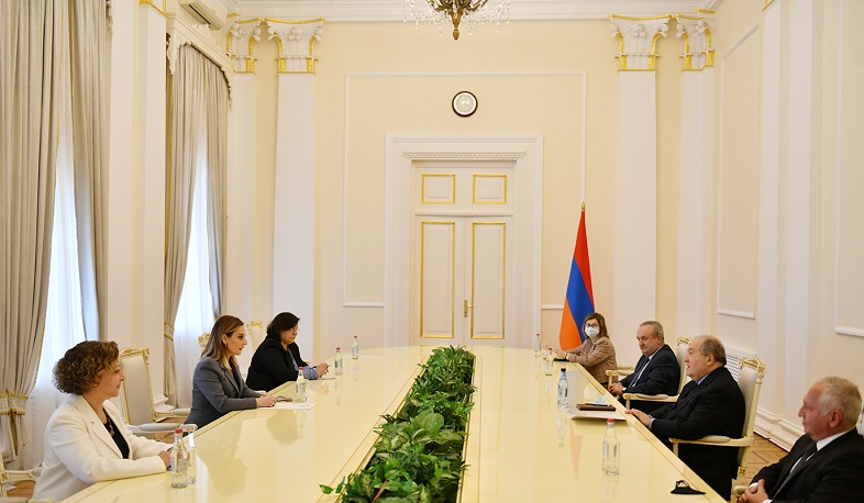 We are grateful that Lebanon is by our side in the efforts to condemn and prevent the crime: President to Lebanese Minister