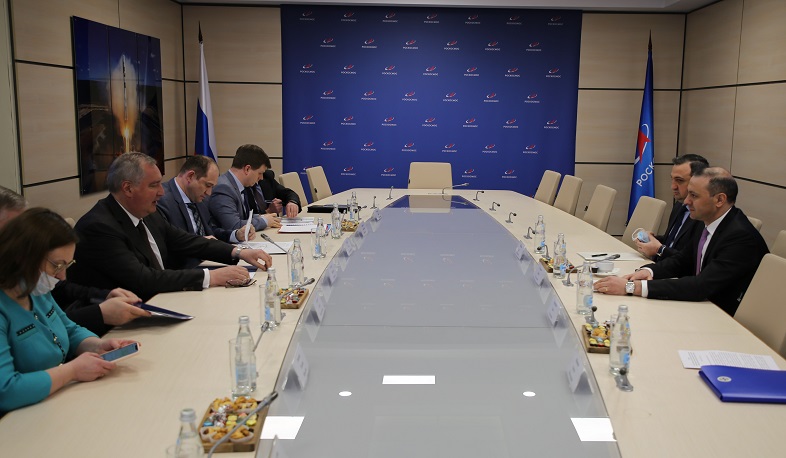 ՀՀ ԱԽ քարտուղարը կարևորել է տիեզերագնացության ոլորտում հայ-ռուսական համագործակցությունը