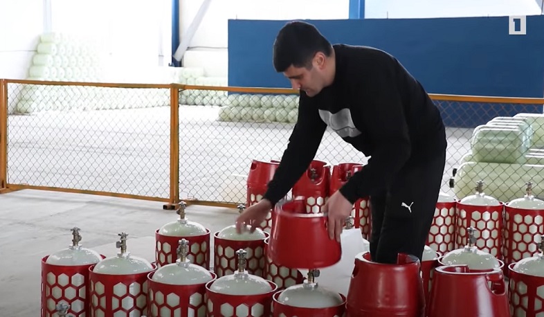 Լոռիում արտադրված գազաբալոններն արտահանվում են ՌԴ