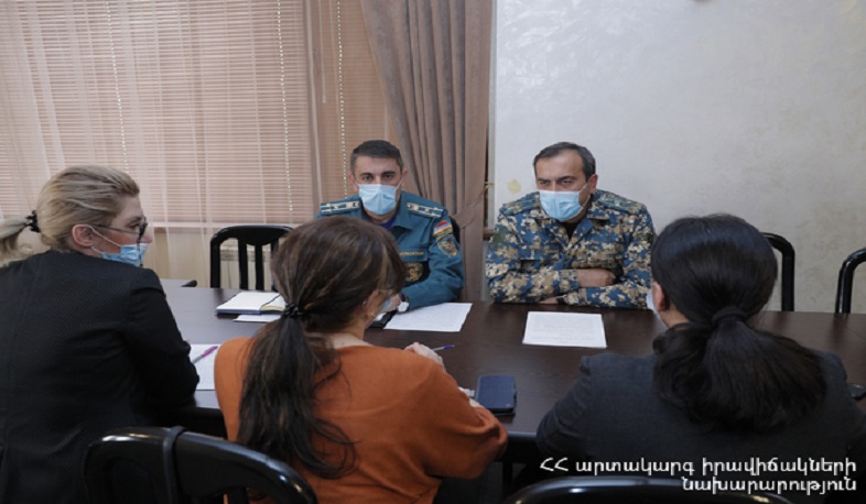Փրկարար ծառայության տնօրենն ընդունել է ՋԱՅԿԱ-ի հայաստանյան ծրագրերի համակարգողին