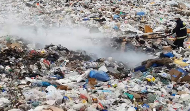 Ջրվեժ գյուղի աղբավայրում բռնկված հրդեհը մարվել է