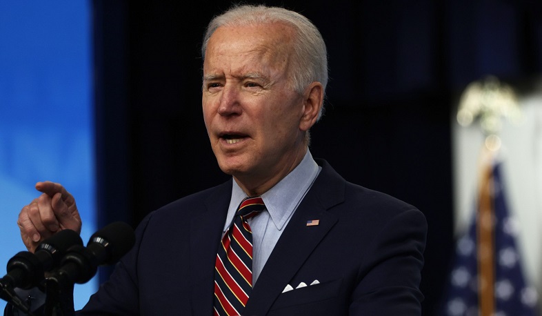 President Biden says ‘America is on the move, again’ in speech to mark his 100 days in office