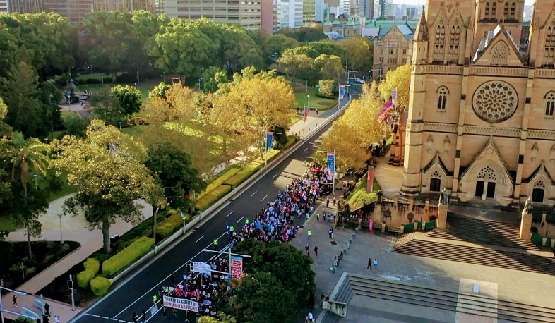 Armenians, Assyrians and Greeks of Australia demand to recognize the Armenian Genocide