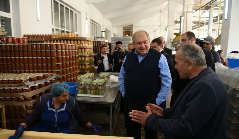 We must form the development agenda of our country and make it a reality with our work: President Sarkissian’s message