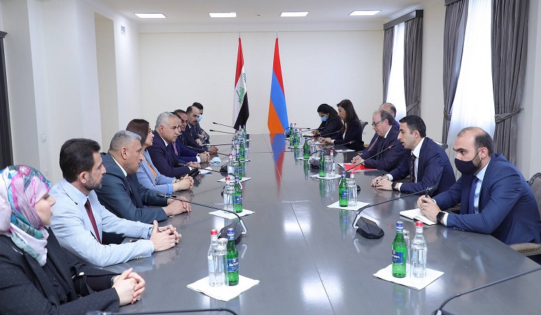 Ара Айвазян и иракские парламентарии обсудили вопросы региональной безопасности и стабильности