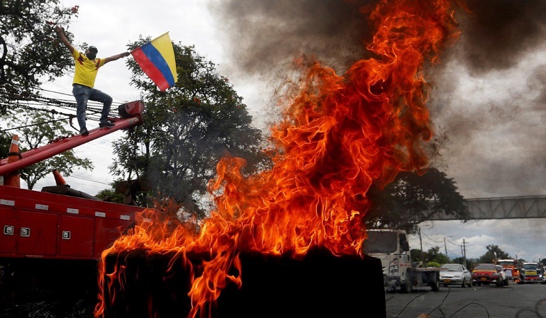 В Колумбии в ходе протестов ранены почти 850 человек
