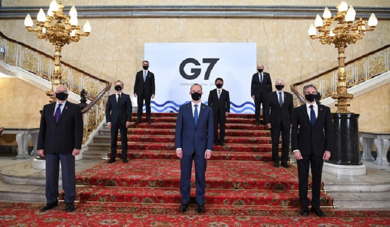Meeting of the G7 foreign ministers is being held in London