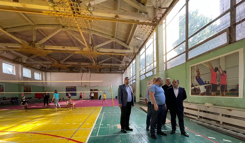 Քննարկվել են ֆիզկուլտինստիտուտի դահլիճների վերակառուցման և վերազինման հարցերը