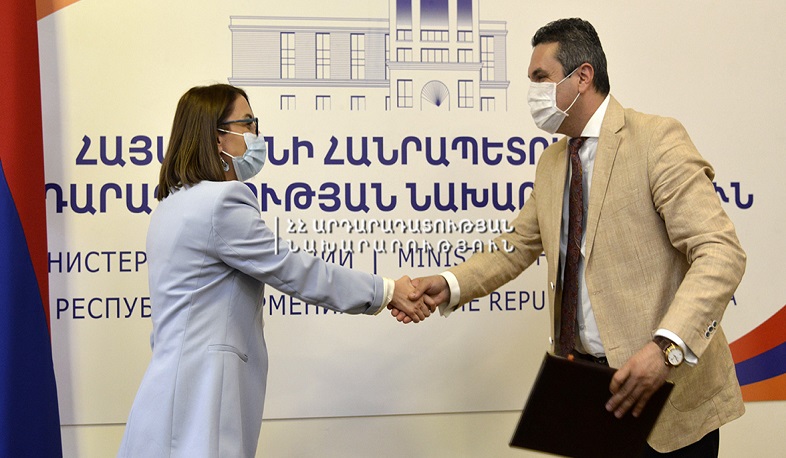 Համագործակցության հուշագիր Արդարադատության նախարարության և ԵՊՀ եվրոպական լեզուների և հաղորդակցության ֆակուլտետի միջև