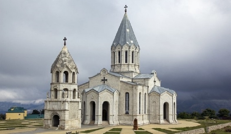 Artsakh Diocese strongly condemned the destruction of domes of the Ghazanchetsots Cathedral